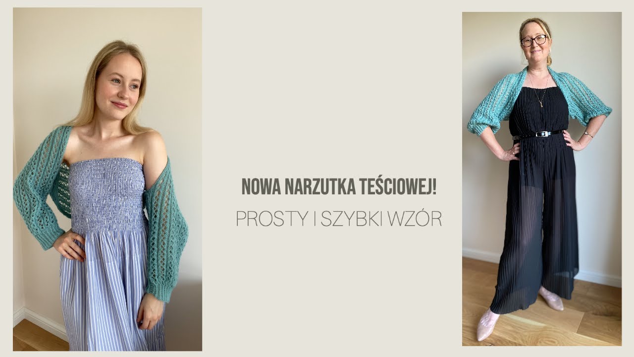 NOWA NARZUTKA TEŚCIOWEJ - CUDO! A JAKIE PROSTE!