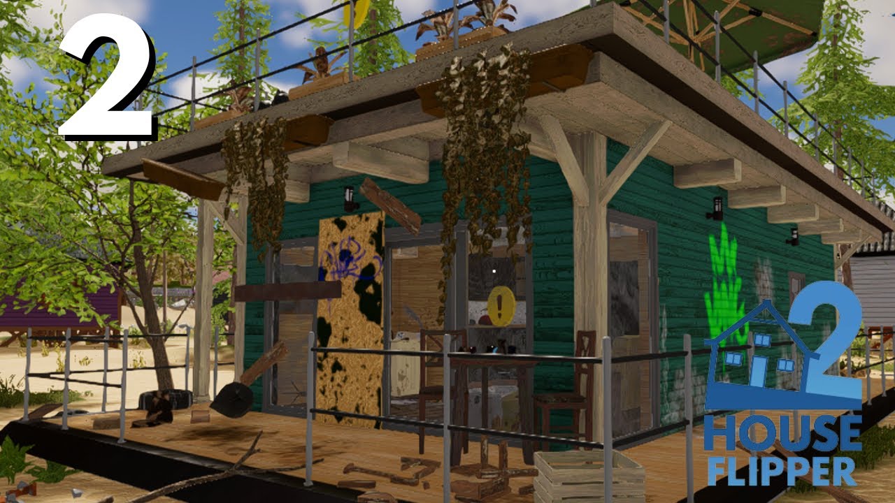 Let's TURN this RUNDOWN SHACK into a BEAUTIFUL BEACH HOUSE! | House Flipper 2  (No Commentary)