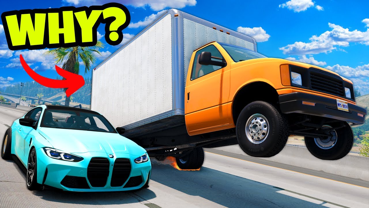 My Friend CHEATED During a Drag Race in BeamNG Drive Mods!
