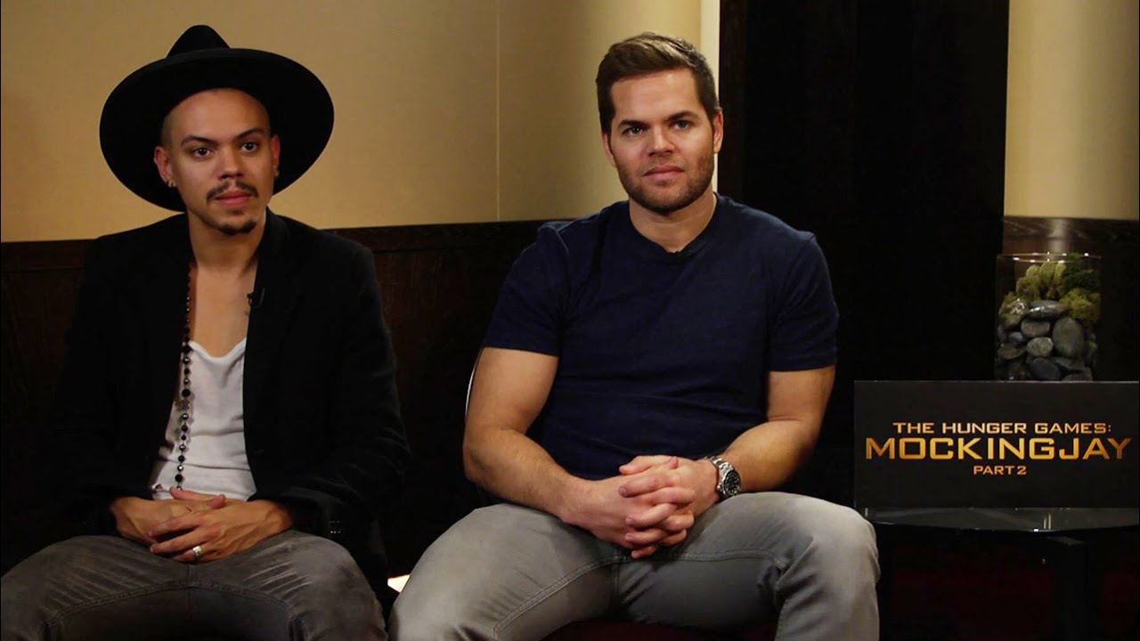 Wes Chatham and Evan Ross talk about The Hunger Games: Mockingjay - Part 2