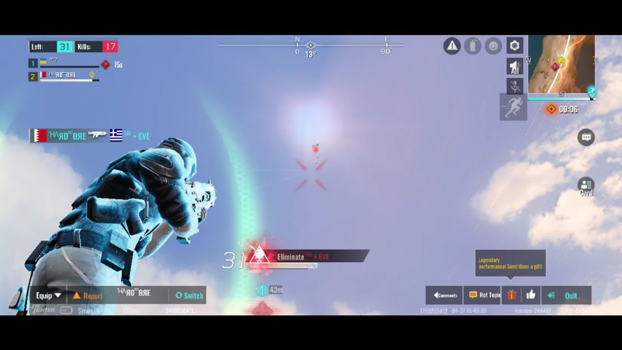 hacker cyber hunter with 27 kills