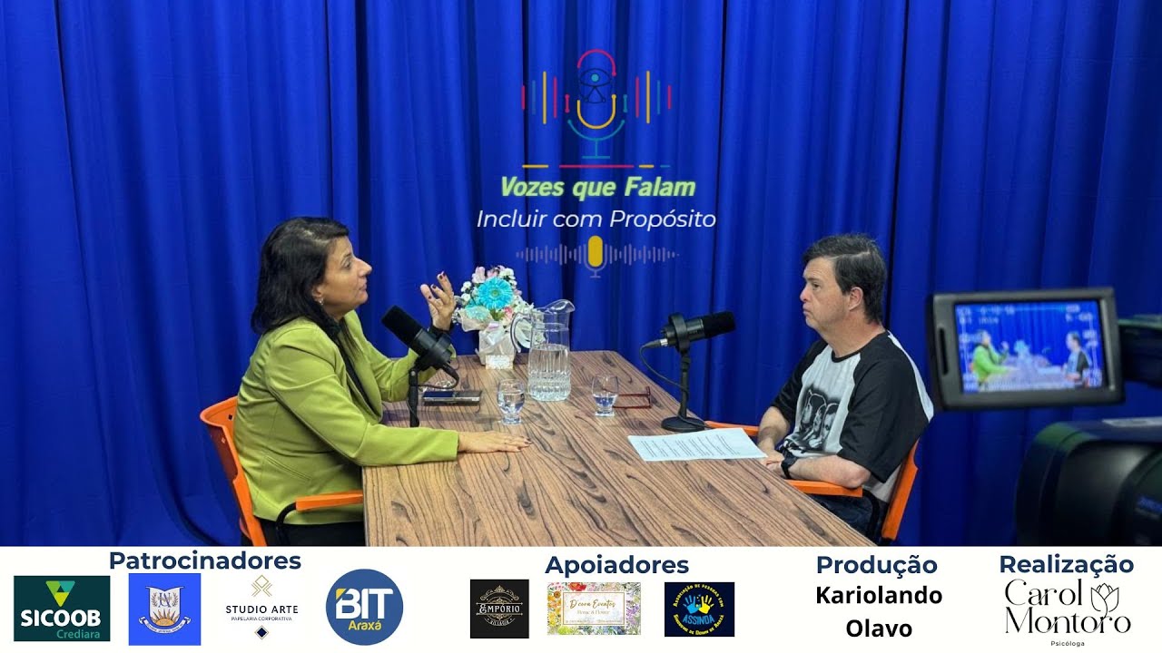 Podcast Vozes que Falam - incluir com propósito #4 - Direitos da Pessoa com Deficiência.