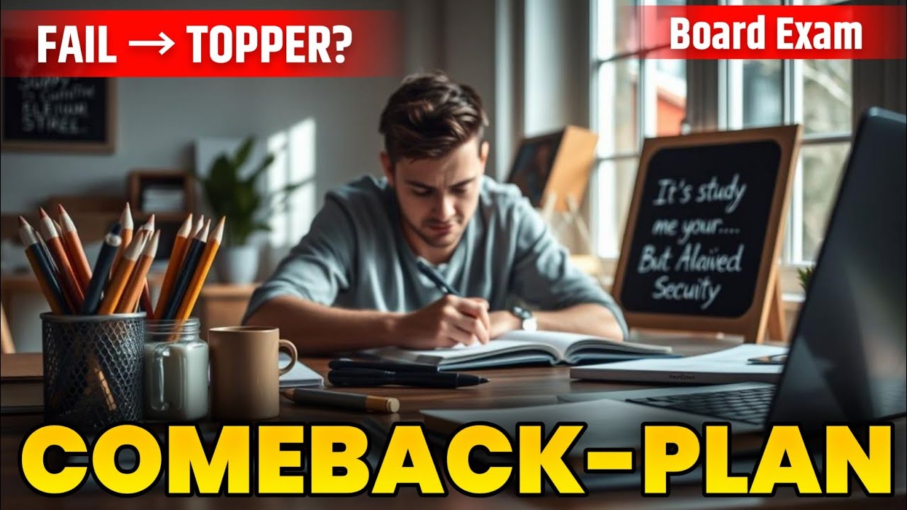 FAIL Se TOPPER Kaise Bane? | Last 30 Days Board Exam Comeback Plan