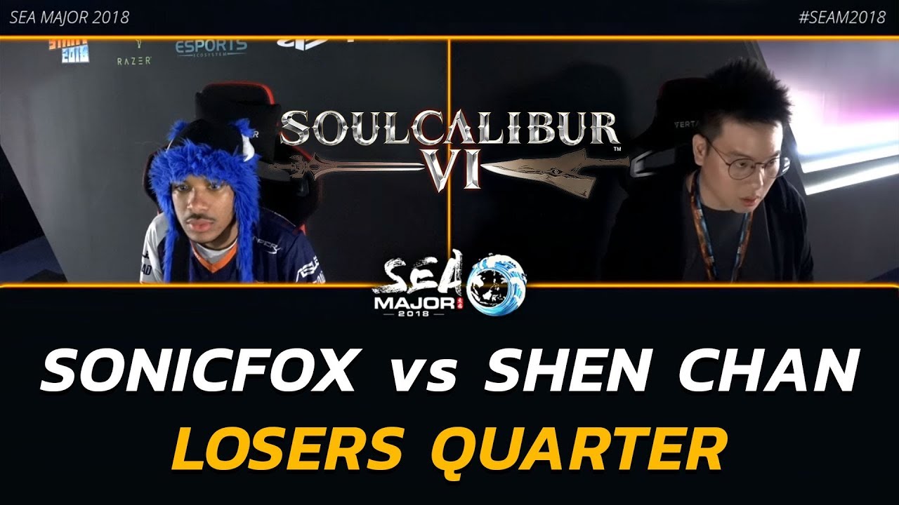 Soulcalibur VI ▷ SEA Major 2018 ▷ SonicFox vs Shen Chan ▷ Losers Quarter