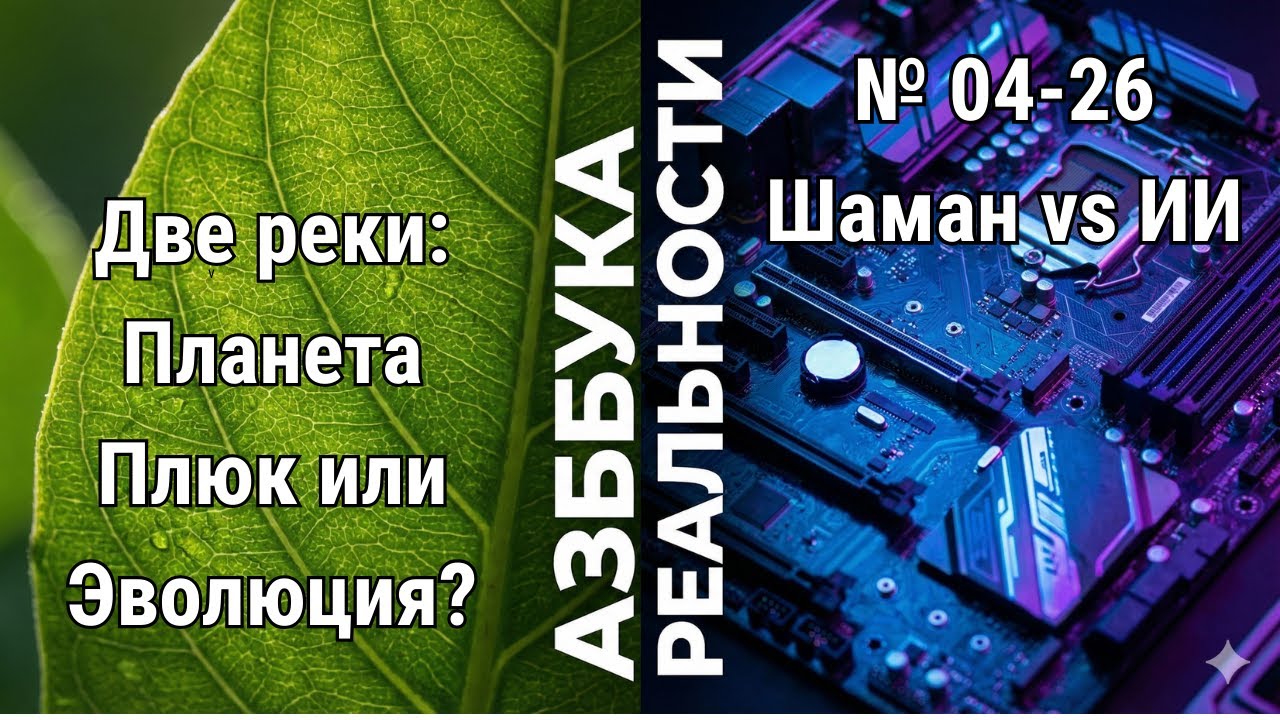 Две реки: Планета Плюк или Эволюция? | Азбука Реальности #4
