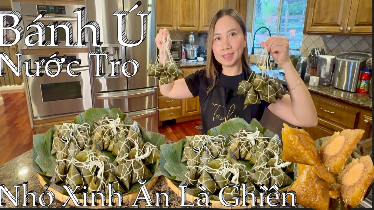 Chia Sẻ Cách Làm Bánh Ú Nước Tro Lẹ Bằng Nồi Áp Suất Instant Pot Trong Dai Giòn Rất Ngon