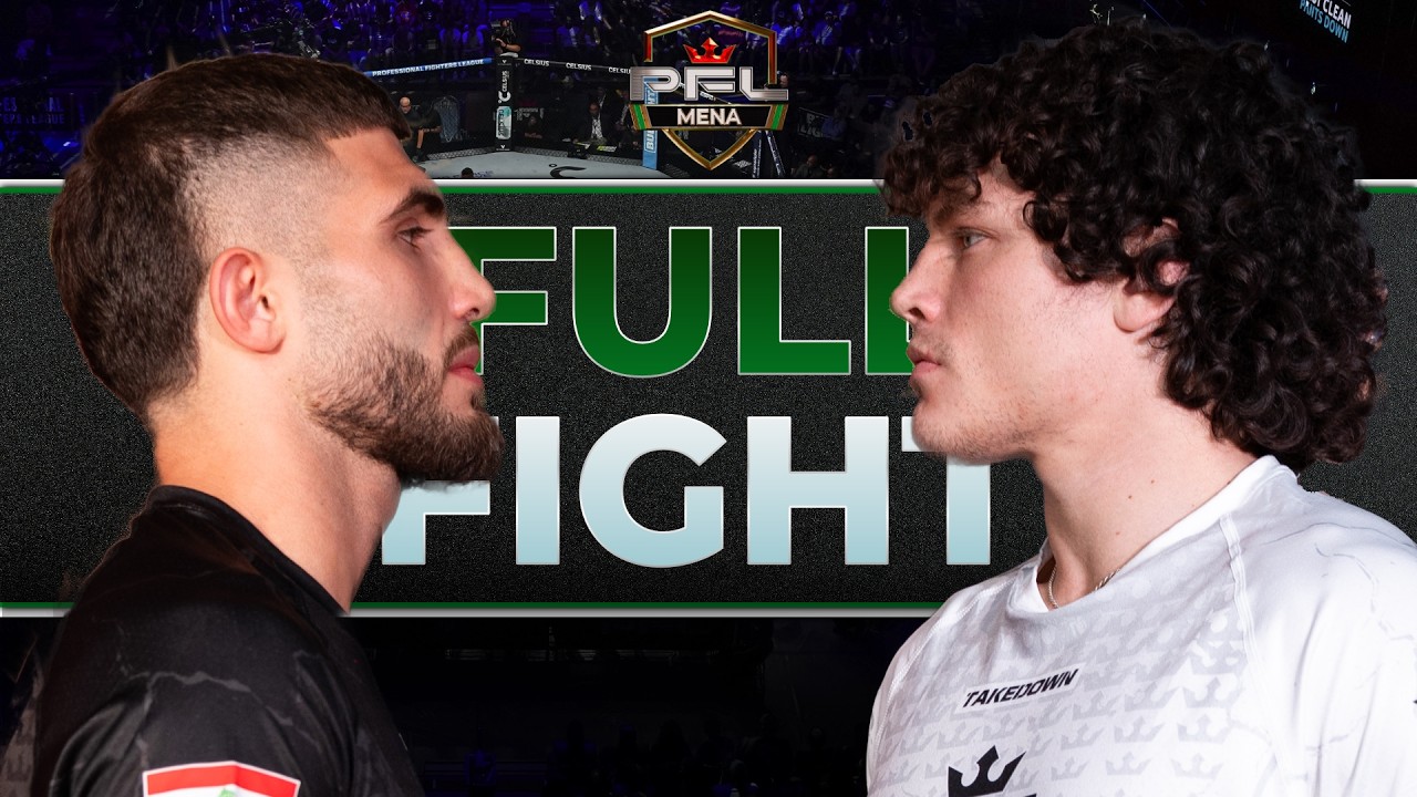 These Two Put On A SHOW! | Hazem Kayyali v Hassan Shaaban | Full Fight | PFL MENA 10