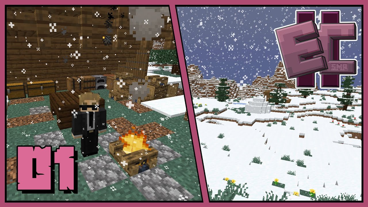 Eremcraft #001 - zimowa przygoda, ruszamy sezon drugi! | Minecraft Serwer Multiplayer