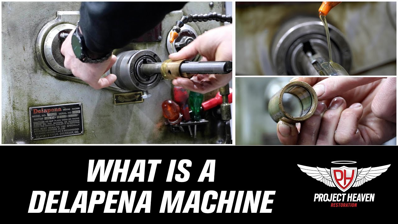 How to use a delapena machine | how to hone little end bushes
