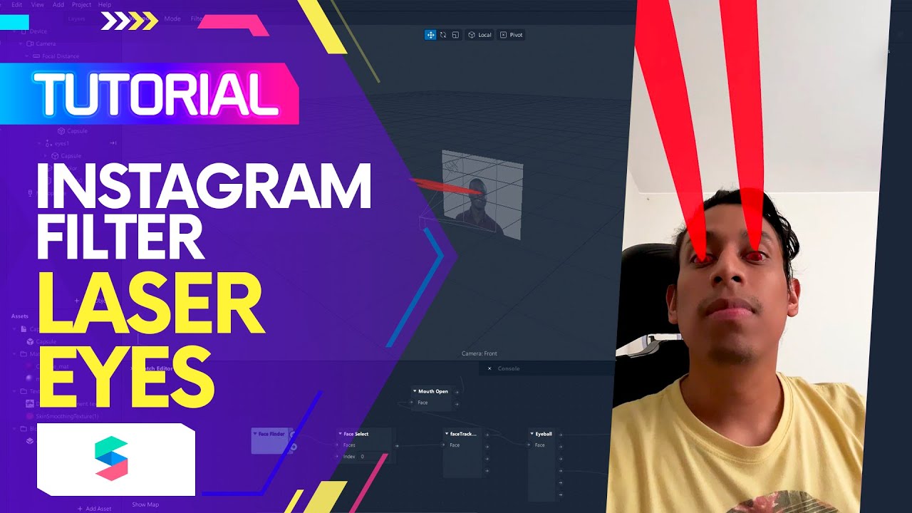 Spark AR Tutorial - Laser Eyes Instagram Filter