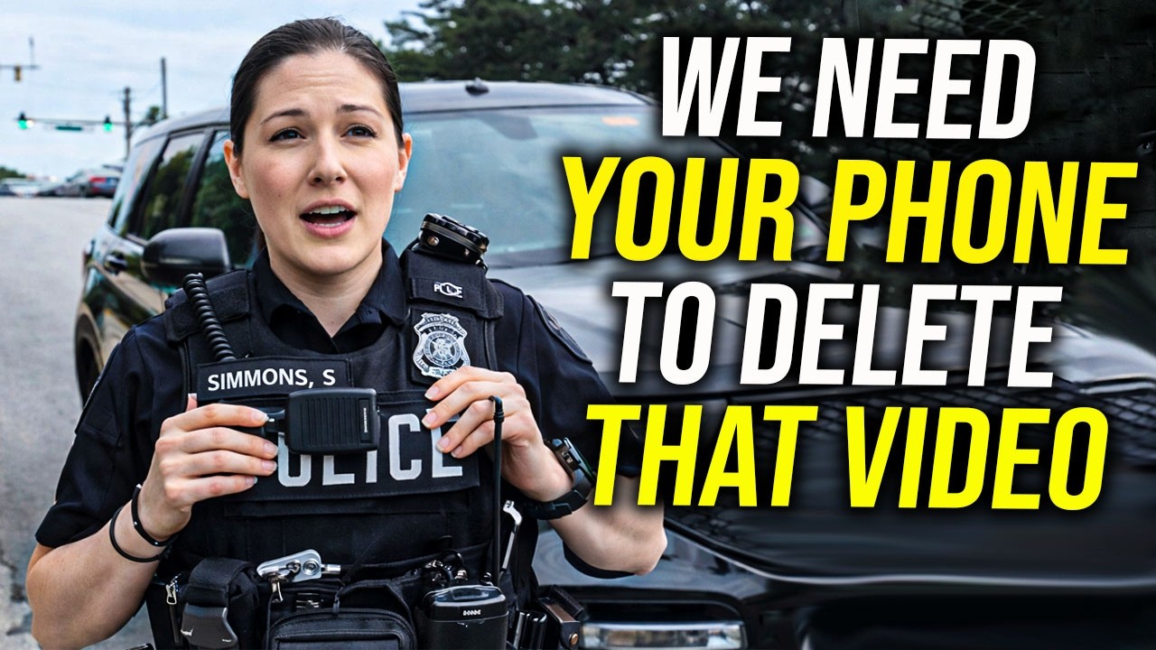 Некомпетентную женщину-офицера УНИЖАЮТ и увольняют! УДАЛИТЕ ВИДЕО! Аудит Первой поправки