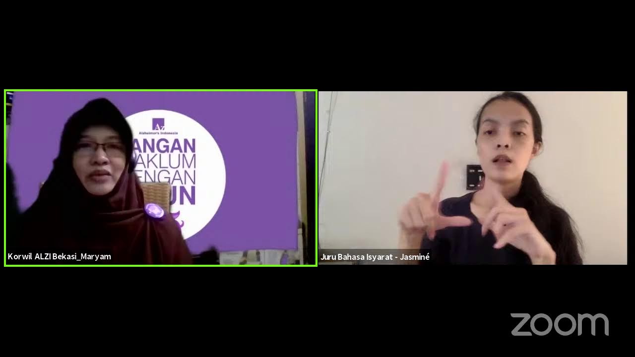 ALZI Bekasi: Kenali Alzheimer dari Sekarang dan Pentingnya Deteksi Dini (Sabtu, 9 Oktober 2021)