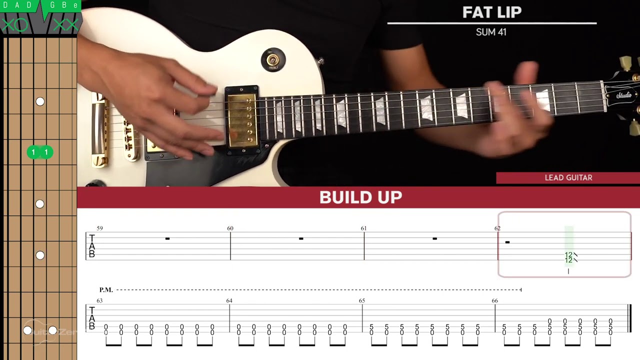 Fat Lip Guitar Cover Sum 41 🎸|Tabs + Chords|