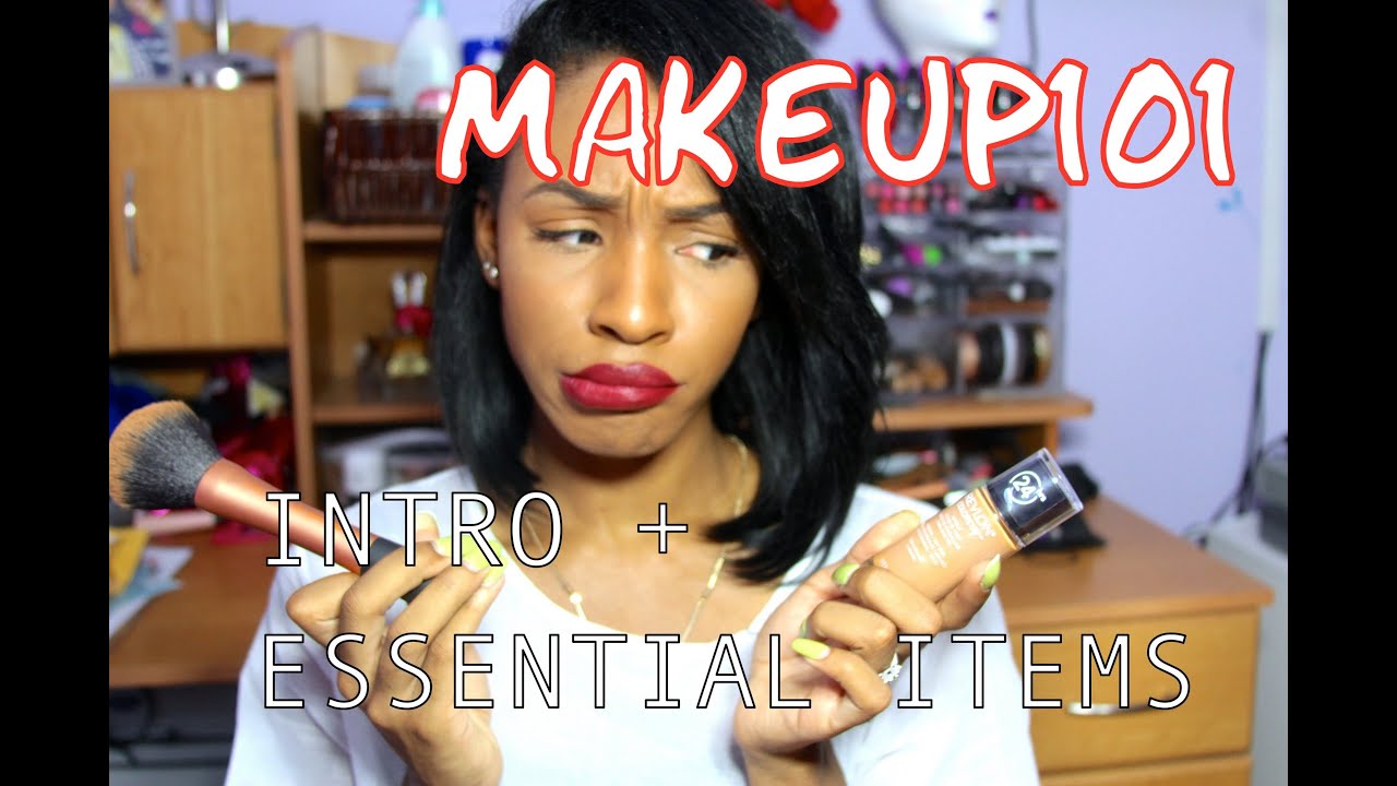 Makeup for Beginners 101: Intro and Essential Items