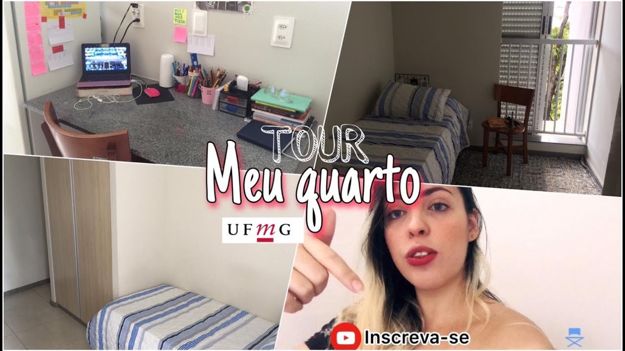 TOUR PELO MEU QUARTO NA MORADIA DA UFMG