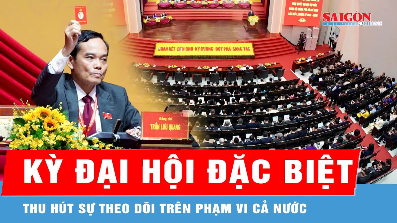 Đại hội đại biểu Đảng bộ TPHCM lần thứ I, nhiệm kỳ 2025-2030 họp phiên trù bị