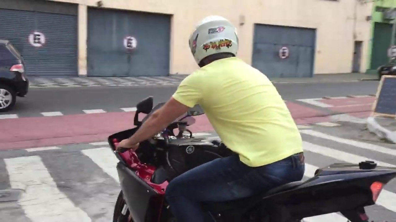 TESTE RIDE - YAMAHA R1 SÓ O CANO