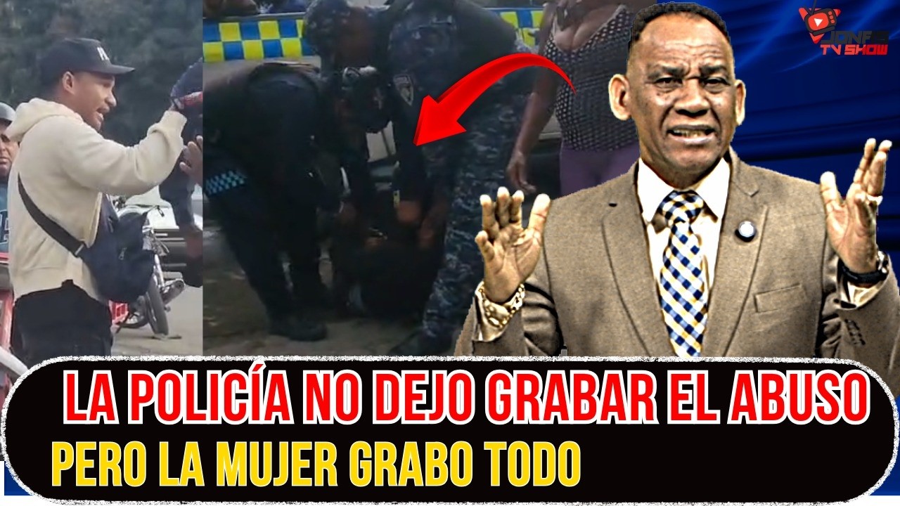 EMPEZARON LOS POLICIAS A IMPEDIR QUE GRABEN EN SANTIAGO EN APRESAMIENTO EN LA CIRCUNVALACION
