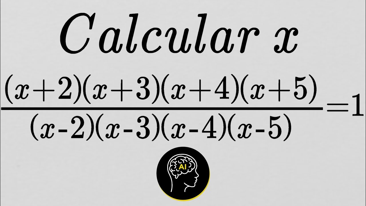 Can You Solve This Intense and Challenging Equation Using Basic Concepts?