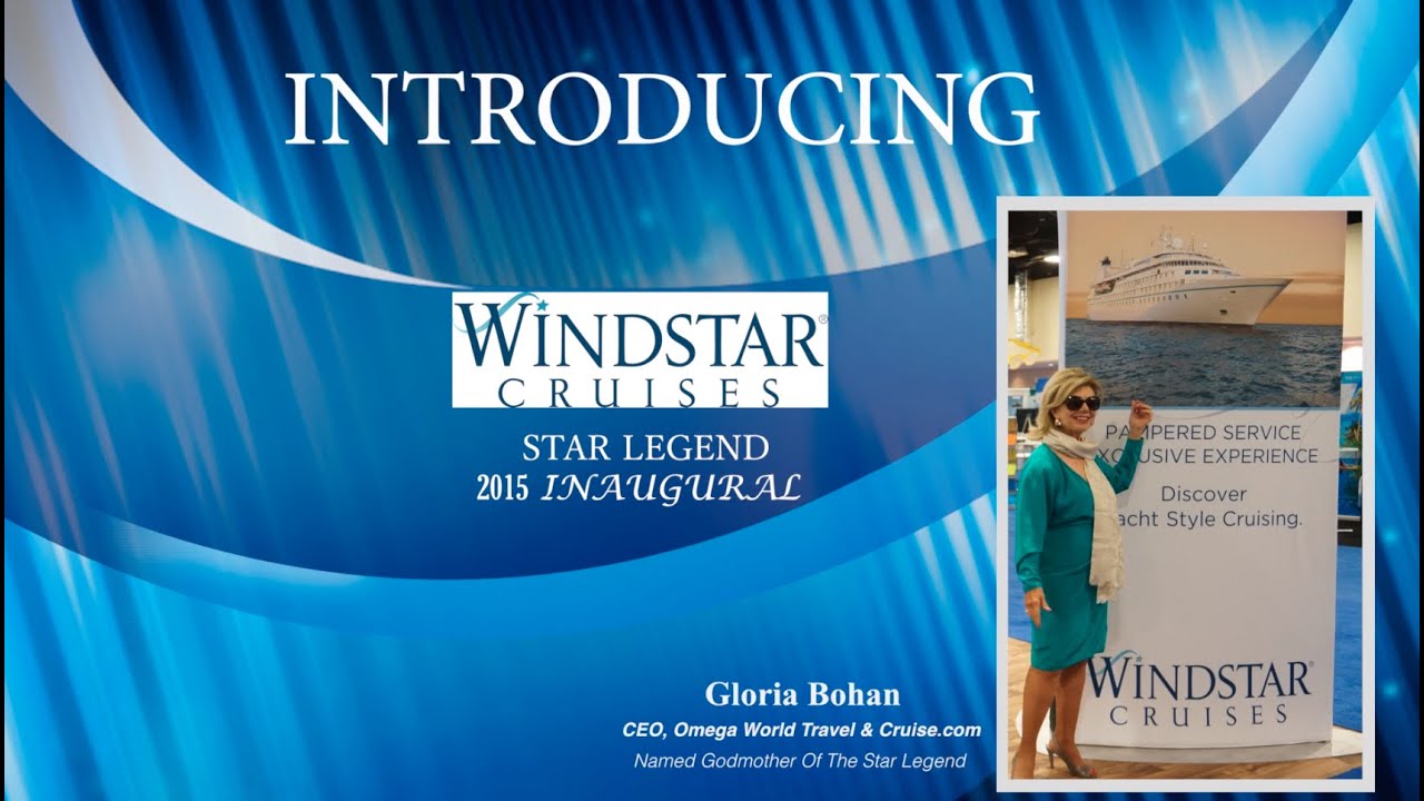 Gloria Bohan Named Godmother of Windstar Cruises Star Legend