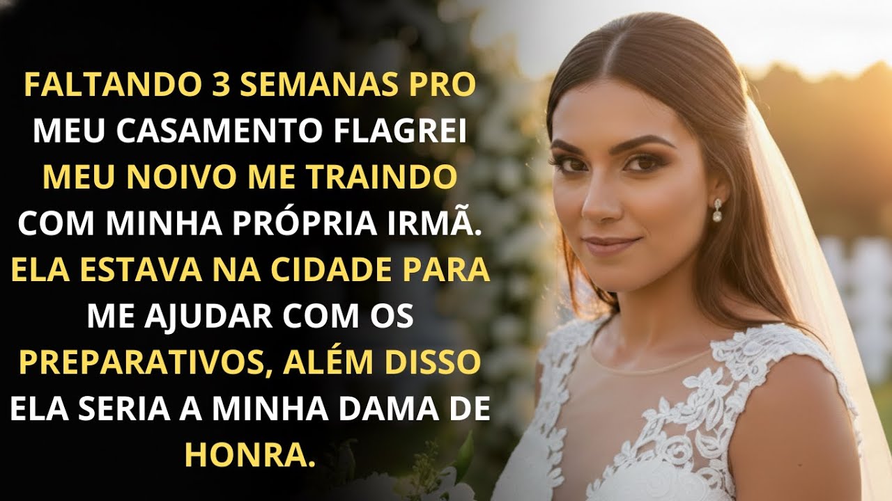 Descobri traição do meu noivo com MINHA IRMÃ... planejei vingança por 3 SEMANAS.