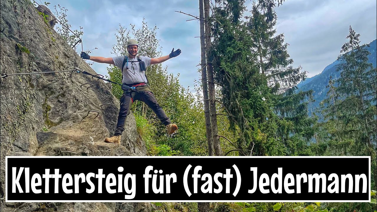 Huterlaner Klettersteig Mayrhofen Zillertal Kindgerechte Variante