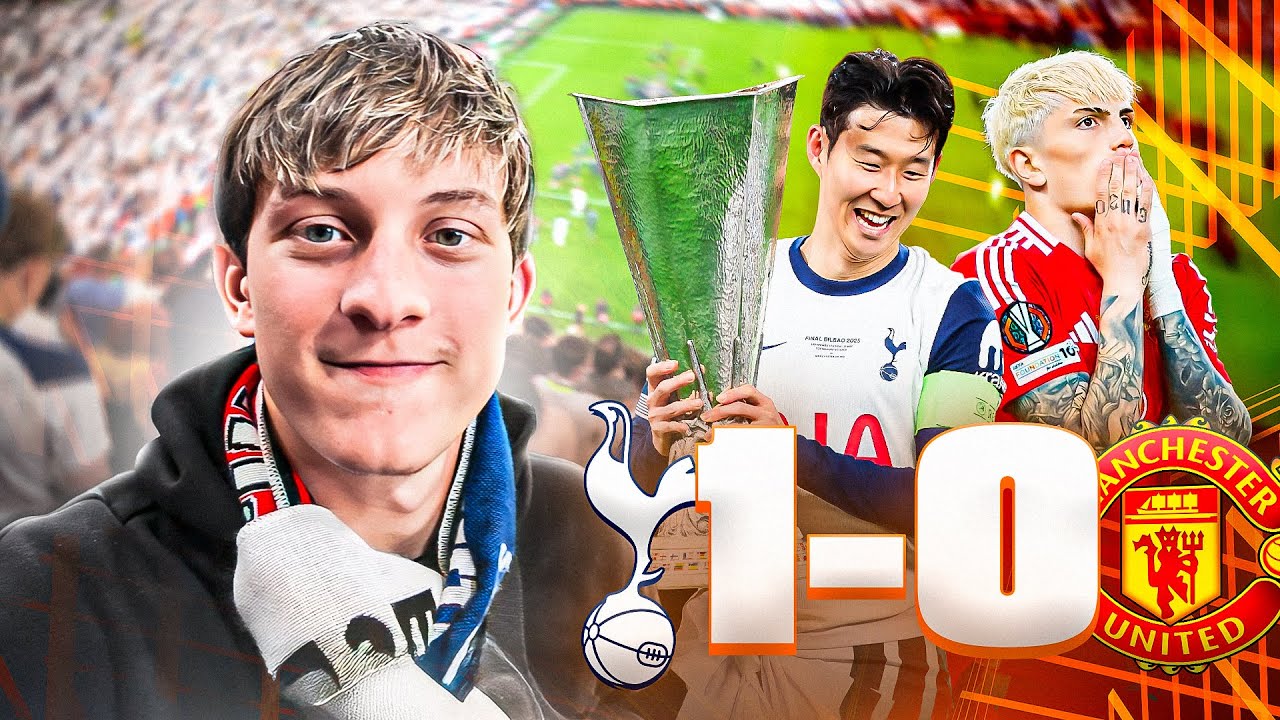 Estuve en la Final de Europa League: Tottenham vs Manchester United ⚽ | Vlog desde adentro