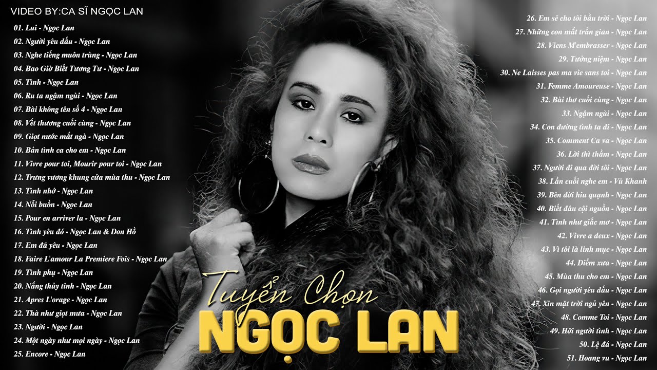 Huyền Thoại Ngọc Lan - Những Tình Khúc Hải Ngoại Bất Hủ Hay Nhất Mọi Thời Đại