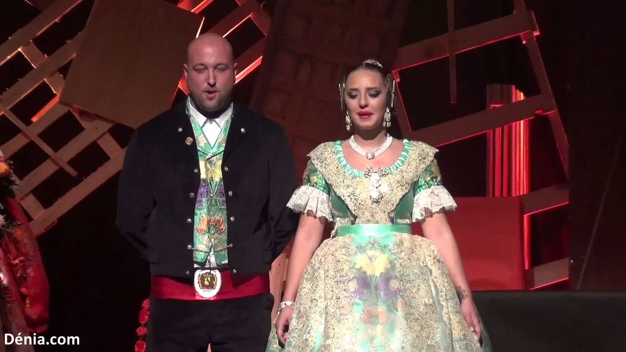 Fallas Dénia 2018: Presentación falla Diana (Azael Pastor)