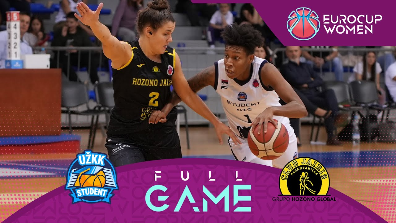 Regular Season | UZKK Student v Hozono Global Jairis | Full Basketball Game | EuroCup Women 2025-26