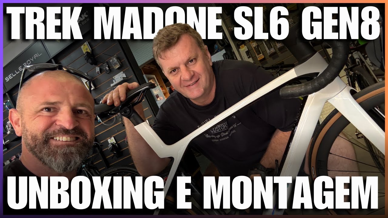 TREK MADONE SL6 GEN8 | UNBOXING E MONTAGEM