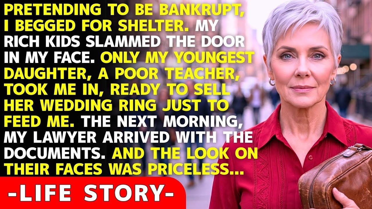 I Pretended To Be Homeless And Broke  Only The Daughter I Hated Opened The Door  Then She