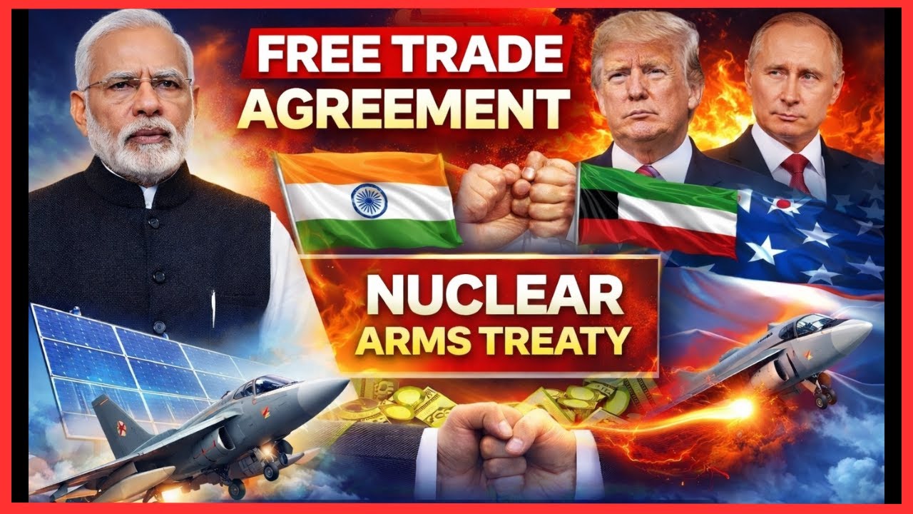 Big Global Deals Explained: India-GCC FTA, Trump & Nuclear Arms | Market Impact