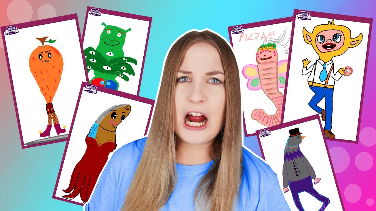 Mik ezek a szörnyszülöttek??😂| Gartic Phone: Furcsa testek