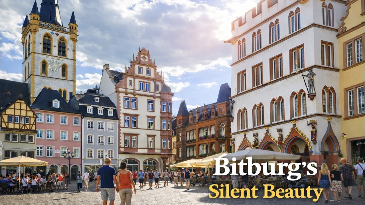 Bitburg city | Rheinland-Pfalz Germany | Germany Walking Tour