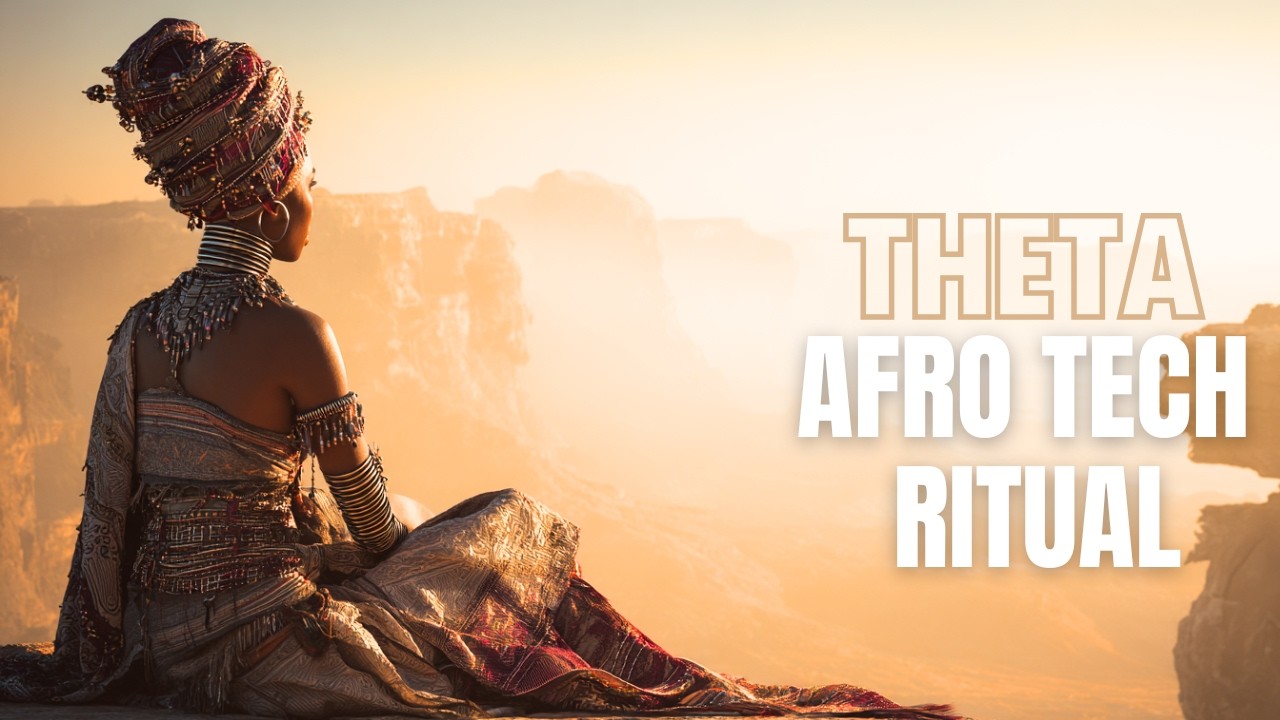 Theta Sunrise Afro Tech Ritual✨Dreamlike Trance Music for Conscious Exploration