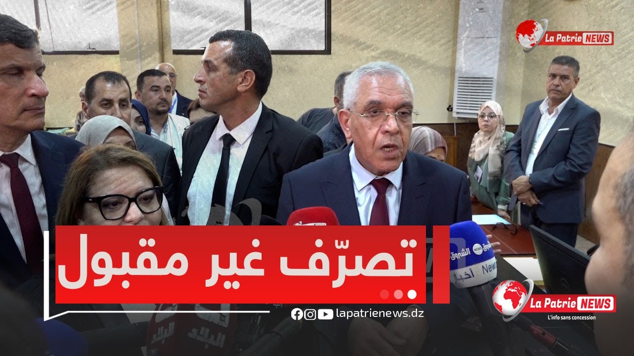 03وزير العدل #طبي ينتفض بسبب التصرفات الغير المقبولة..منزيدش نقبل هاد شي