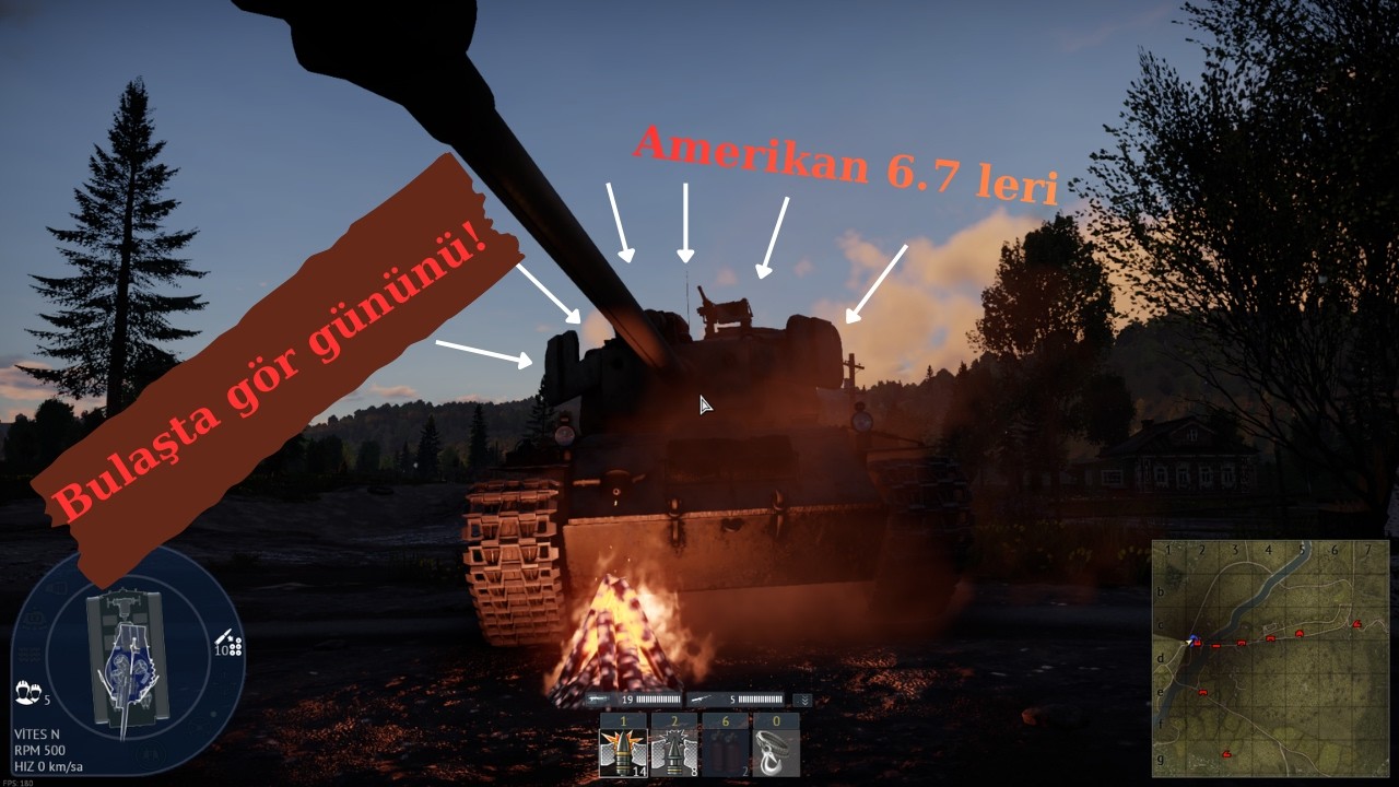War Thunder T34 super pershing ve T26E5 inceleme