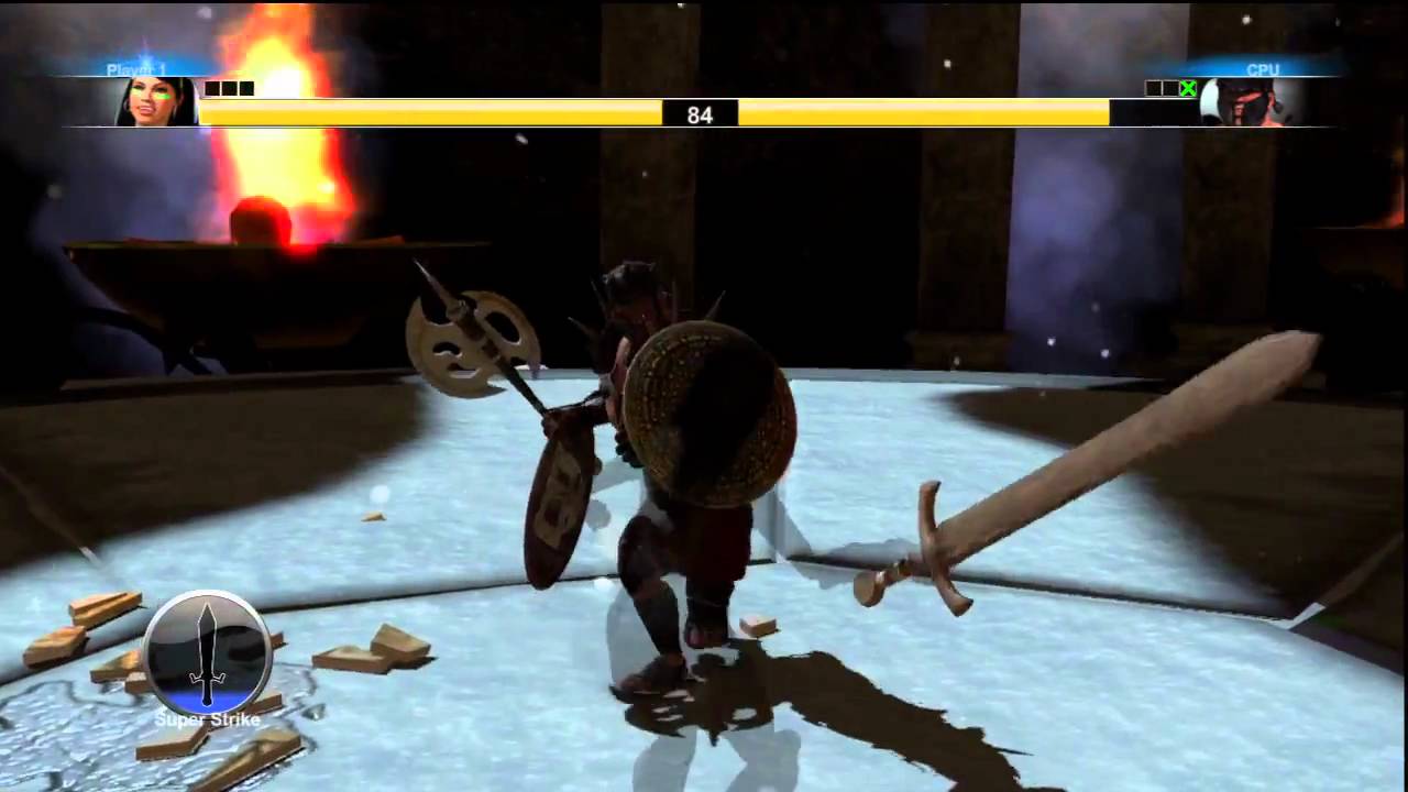 Playstation Move Champions - Gladiator Duel - Gold Cup - Badboyg316 Vs. Titus | HD