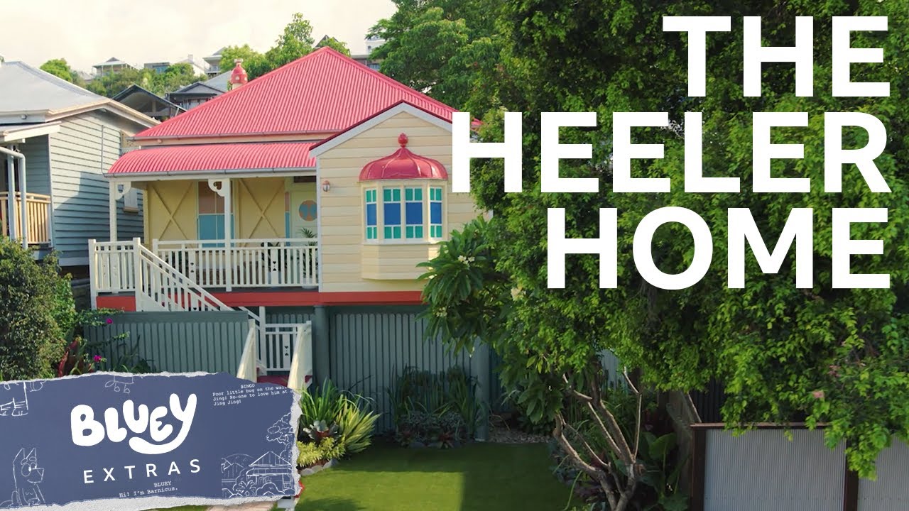 Making Bluey's Home In Real Life! 🏡 | Heeler Home AirBnB | Bluey Extras