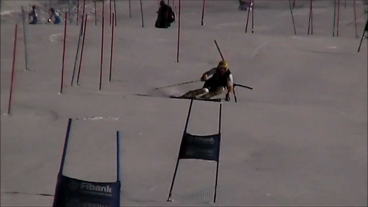Maarten Meiners Giant slalom training molltal October 2012