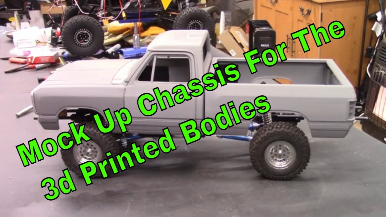 The Mock Up Chassis for the 3D projects