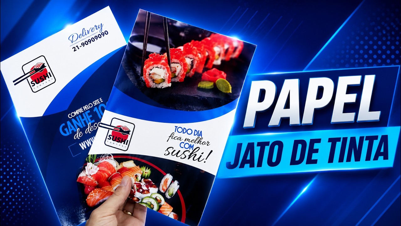Papéis e Adesivos para Impressora Jato de tinta