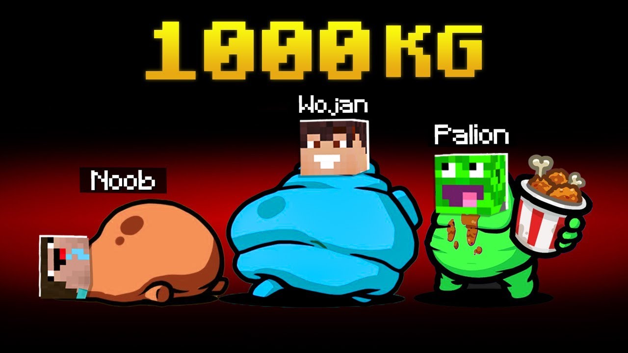 Mamy 1000 KG w AMONG US z Całymi Wojanowicami!