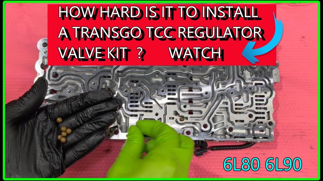 HOW TO install Trans go TCC Valve Kit Chevrolet Silverado GM 6l80 - 6l90 Transmission DIY upgrade
