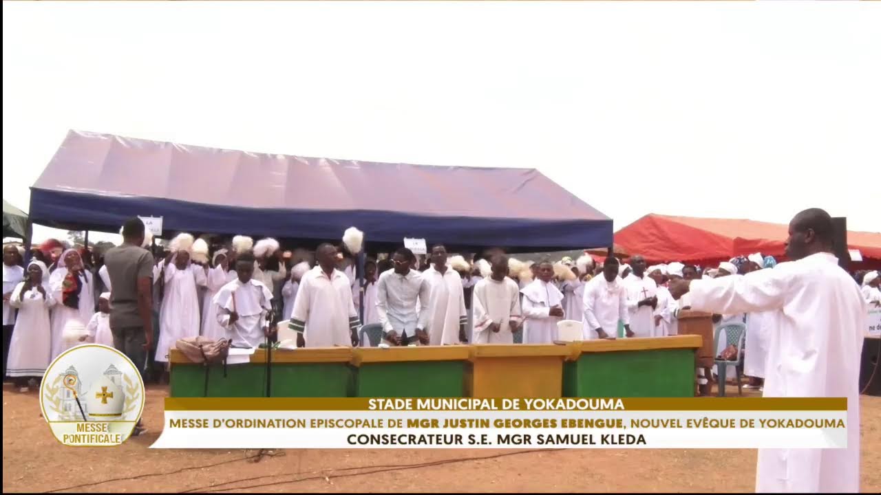 Ordination Épiscopale de s.exe. Mgr Justin Georges EBENGUE, 3e évêque de YOKADOUMA.