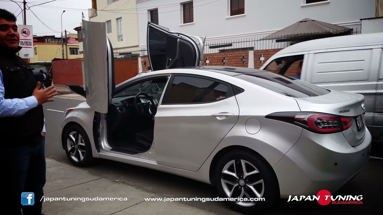 Hyundai Elantra el mas Tuning del mundo PUERTAS LAMBO