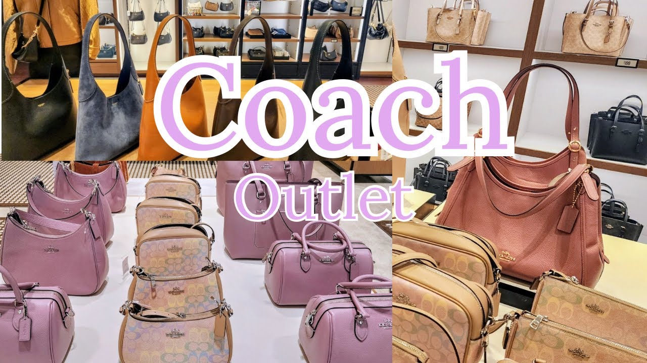 Coach Outlet Handbags ☆ Shoulder Bag ☆ Wallets ☆ 60%Off Early Spring Sale! #coach #shopwithme. 