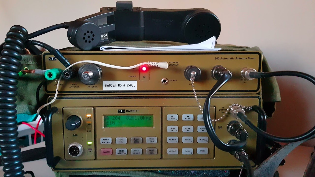 Mayday Relay for sinking vessel on HF 8291 kHz in Australian bush