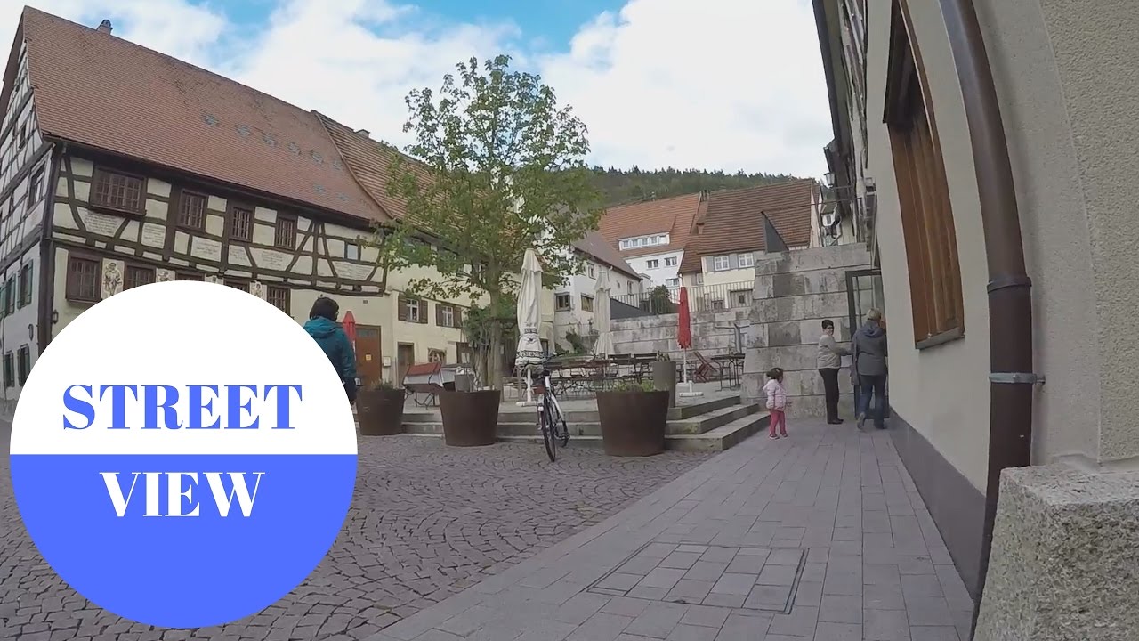 STREET VIEW: Fridingen an der Donau in GERMANY